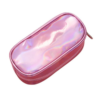 Merbary Holographic Makeup Bags Clear Cosmetic Bag Iridescent