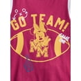 thumbnail image 6 of Minnie Mouse Girls' Game Day Graphic Tee with Short Sleeves, Sizes 4-16, 6 of 7