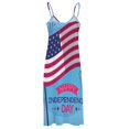 thumbnail image 5 of 4th of July Sleeveless Dress for Women Clothing Female Women's Summer Skirt, 5 of 7