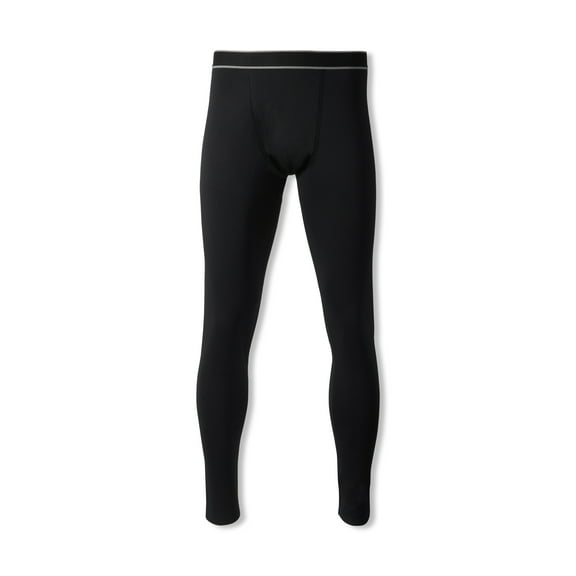 Polar Heat Nanuuq Men's Northern Performance Thermal Leggings Bottom Base Layer, Large, Black