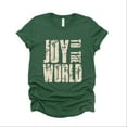 thumbnail image 6 of Joy To The World Block Distressed - Women's Short Sleeve Graphic T-Shirt, 6 of 11