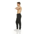 thumbnail image 6 of PURE CHAMP Mens 3 Pack Fleece Active Athletic Workout Jogger Sweatpants for Men with Zipper Pocket and Drawstring Size S-3XL, 6 of 9