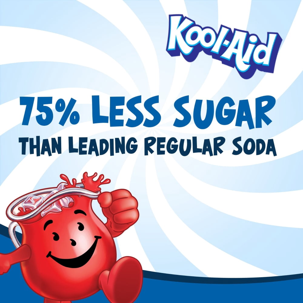 Kool-Aid Bursts Berry Blue Drink 6 ct - 5 Pack