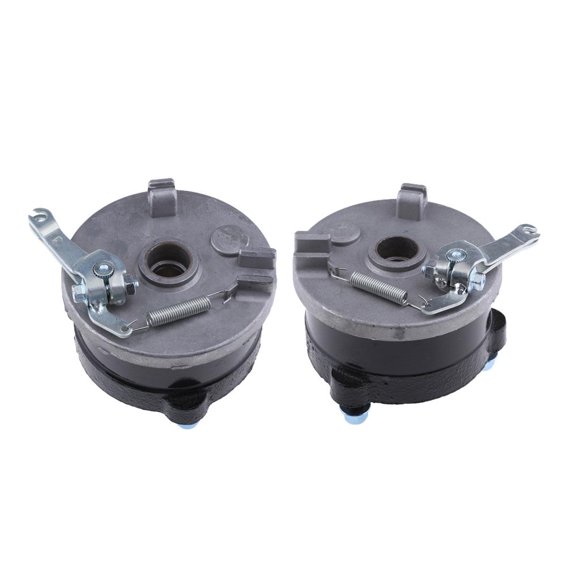 Conjunto De Trasera De De Tambor De (derecha + Izquierda) De 110cc 125cc, ATV, Mini s - Trabajo shamjiam Caja de freno de tambor Eje de rueda