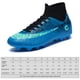 thumbnail image 2 of Zapatos de tachuelas de fútbol Cañas de espigas profesionales de alta tope zapatos de fútbol atlético sin deslizamiento con encaje para entrenamiento de competencia, 2 of 9