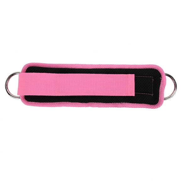 TELOLY Fitness Ankle Straps for Cable Double D- Adjustable Neoprene Ankle Straps ()