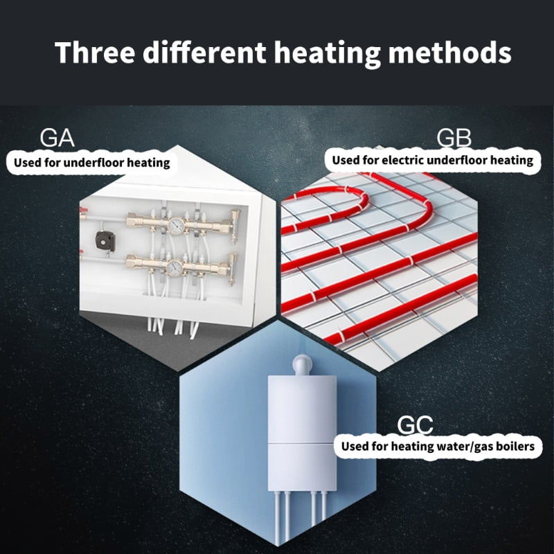 Upgrades Knob Thermostat Intelligent Heating Thermostat Simple for Efficient Underfloor Heating Control In Modern Homes
