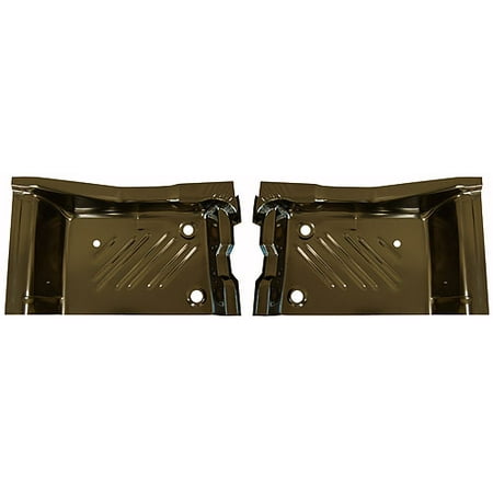Challenger Pan - Auto Metal Direct 410-2571-P 71-74 Dodge Challenger Rear Floor Pan Footwell Pair