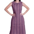 thumbnail image 2 of Moomaya Printed Womens Sleeveless Peter Pan Collar Kurta Pant Set,2 Piece Ethnic Set, 2 of 6