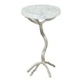 thumbnail image 2 of Joel Side Table White & Silver, 2 of 5