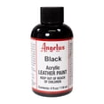 thumbnail image 1 of Paint Angelus de piel acrílica negra, 120 ml, para zapatos, piel, 1 of 9