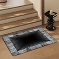 thumbnail image 7 of 3D Optical Illusion Rug, Get Scared, Rug That Looks Like a Hole, Rugs Optical Illusion, As Test & Game with Your Cat or Dog - 16"x24"-#16, 7 of 7