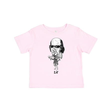 

Inktastic Lit Shakespeare Bobble Gift Toddler Boy or Toddler Girl T-Shirt