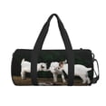 thumbnail image 2 of Bingfone Cute Goat Baby Print Gym Duffle Backpack for Men Women,Travel Weekender Carry-On Bags with Detachable Back Pack Straps for Traveling Overnight Climb Sports, 2 of 8