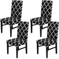 thumbnail image 1 of Housses de Chaise Extensibles Amovibles Lavables en Spandex Housses de Protection pour Chaise, 1 of 7
