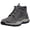Charcoal, variant on Respected Boswell Slip on Ankle Boots for Men Water Repellent Leather Comfort Insole Support