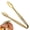 2PCS-Gold 3, variant on 6-Inch Gold Stainless Steel Mini Serving Tongs, Stainless Steel Sugar Cube Tongs, Ice Tongs, Mini Food Tongs, Bread Tongs, Sugar Cube Tongs, Ice Tongs