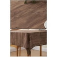 thumbnail image 3 of Wood Grain Printed Tablecloth Brown Tablecloth Waterproof And Oilproof 140X200Cm Brown, 3 of 5