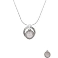 thumbnail image 2 of Delight Jewelry Stainless Steel Disc You Are More Loved Gymnastics Ring Charm Necklace, 18", 2 of 4