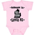 thumbnail image 3 of Inktastic Michigan Travel Gift Someone Loves Me Boys or Girls Baby Bodysuit, 3 of 5