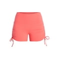 thumbnail image 5 of No Boundaries Ruched Side Bike Shorts, 4" Inseam, Women’s XXS-XXL, 5 of 5