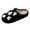 Black, variant on Halloween Slippers for Women Indoor and Outdoor Ghost Memory Foam House Shoes Cozy Warm Fuzzy Bedroom Slip on