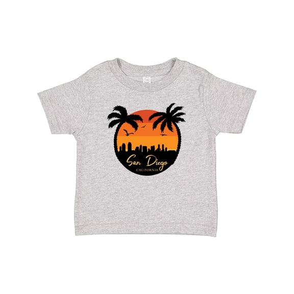 Inktastic San Diego Sunset Skyline Boys or Girls Baby T-Shirt