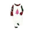 thumbnail image 2 of Zwiiyzr Matching Family Pajamas Sets Christmas for Baby Parent-Child Christmas Set Printed Home Wear Pajamas Two-Piece Set Red-Baby, 2 of 5