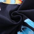 thumbnail image 5 of HILEELANG Toddler Boy Summer Short Sets Outfits Cotton CrewNeck Navy Blue Forest Short Sleeve Playwear Sets 4T, 5 of 7