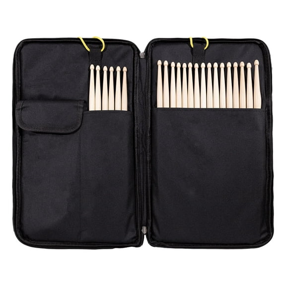 Gearlux Waterproof Drumstick Bag with Widened Shoulder Pads & Card Holder Compartment, Holds 24 Drumsticks