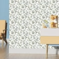 thumbnail image 3 of Abyssaly Floral Peel and Stick Wallpaper 17.3" x 118" White Flower Self Adhesive Contact Paper Vintage Removable Wall Contact Paper for Bedroom Drawer, 3 of 7