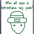 thumbnail image 2 of CafePress - Who All Seen The Leprechaun, Cap - Adjustable 100% Brushed Unisex Casual Cotton Baseball Cap, Beige, 1, 2 of 2