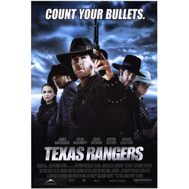 Pop Culture Graphics MOVCF7408 Texas Rangers Movie Poster Print, 27 x 40