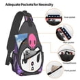 thumbnail image 3 of Lsque Sanrio Pattern Cross Chest Bag Diagonally – Premium Durable Front Chest Sling with Adjustable Padded Strap, High-Capacity Storage, 3 of 8