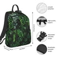 thumbnail image 2 of Xecao Lush Foliage Green Plant print Backpack For women men Aesthetic Lightweight Travel Daypack Simple Cute Backpack For Bookbag, 2 of 5