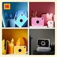 thumbnail image 6 of KODAK Printomatic+ Instant Print Camera (Yellow) 10MP, RGB LED, Zink Photo Prints, 6 of 10