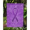 thumbnail image 3 of Carolines Treasures AN1207GF Purple Ribbon for Pancreatic and Leiomyosarcoma Cancer Awareness Flag Garden Size  Small, 3 of 3