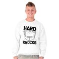 thumbnail image 3 of Football Athlete Helmet Hard Knocks Men's Big & Tall Crewneck Sweatshirt Brisco Brands 3X, 3 of 5