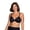 Midnight Black, variant on Women's Breathable Luxe Underwire Bra, Side Support, Lightweight Comfort, Style 75223