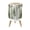 Color 3, variant on Small Trash Can with Lid Western Stained Glass Cowboy Hat Cactus Sunset 1.8 Gallon Dog Proof Trash Can Round Garbage Can Waste Bin Wastebasket for Bathroom Bedroom Living Room
