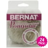 Bernat Faux Fur Pompom 1 Count - Grey Linx, Multipack of 24