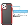 thumbnail image 3 of iPhone 11 Pro Case, Takfox iPhone11 Pro Protective Case Hard PC Back + Soft Silicone Dual Layer Shockproof Scratch Resistant Bumper Grip Cute Sturdy Phone Case for iPhone 11 Pro 2019 5.8", Red, 3 of 7