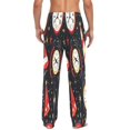 thumbnail image 4 of Clocks and Party Hats Mens Cotton Pajama Pants Long Staple Lightweight Sleep Bottoms with Pockets Breathable, 4 of 7