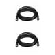 thumbnail image 4 of Sidaley Cable de extensión para cámara de coche DVR, 4 pines, marcha atrás, para cámara de visión trasera de autobús y camión, grabadoras de negro 2piezas, 4 of 5