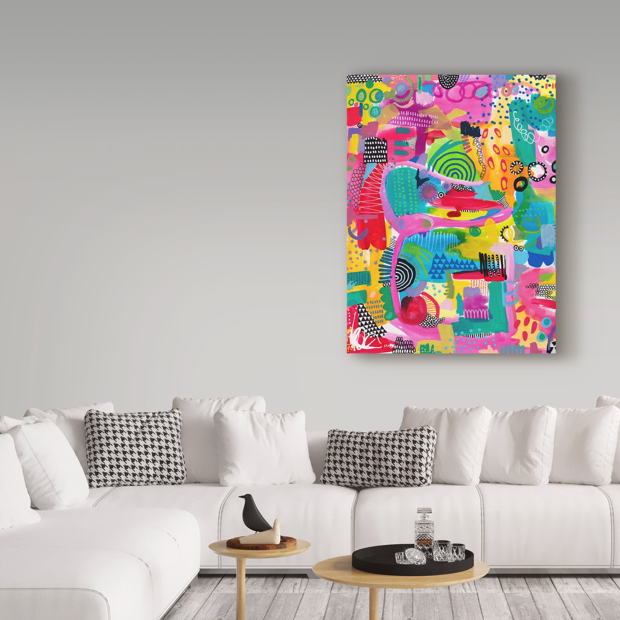 Trademark Fine Art 'Bubblegum Crush' Canvas Art by Hello Angel