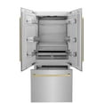 thumbnail image 4 of ZLINE KITCHEN AND BATH RBIVZSN36CB bottom freezer built in refrigerator, 4 of 5