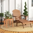 thumbnail image 2 of Gymax 2 Pieces Patio Side Table Hardwood All-Weather Outdoor Square End Bistro Table Garden, 2 of 10