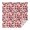 Pioneer Flower Floral-1, variant on Pioneer Flower Floral Print Pattern Square Tablecloth,Waterproof Square Table Cover,Wipeable Spillproof Washable Table Cover for Home Kitchen Party Decor 42"X42"(107x107cm)