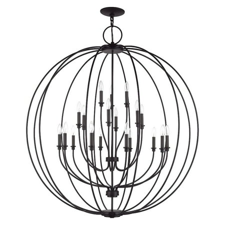 

Livex Lighting - Milania - 19 Light Grande Foyer Chandelier-54 Inches Tall and