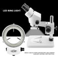 thumbnail image 4 of Anillo de luz LED, cámara de microscopio, lámpara de anillo LED de 144 LED, anillo de luz LED industrial, diseño exquisito, 4 of 9